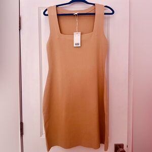 COS Tan Mini Dress